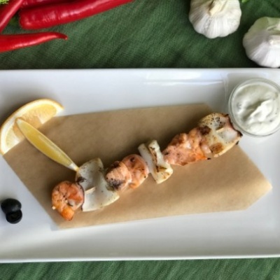 Брошет из морепродуктов