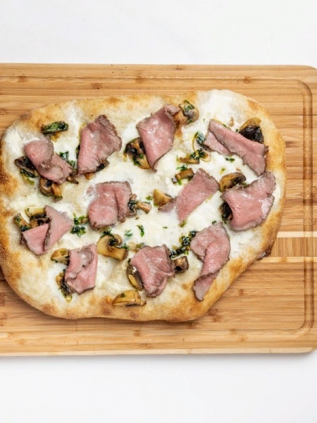 Roast Beef Burrata e Funghi