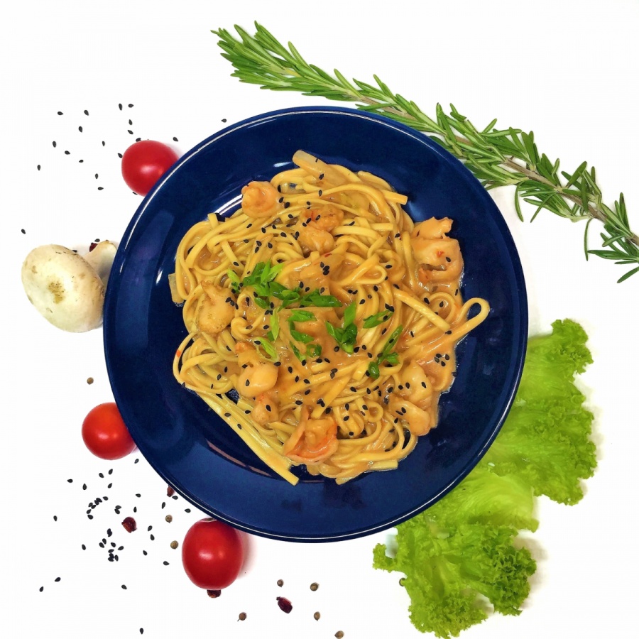 WOK эби чили
