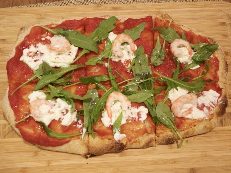 Ricotta e Gamberetti
