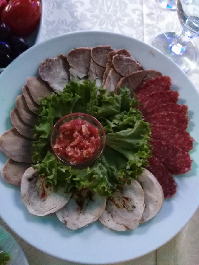 Мясная тарелка