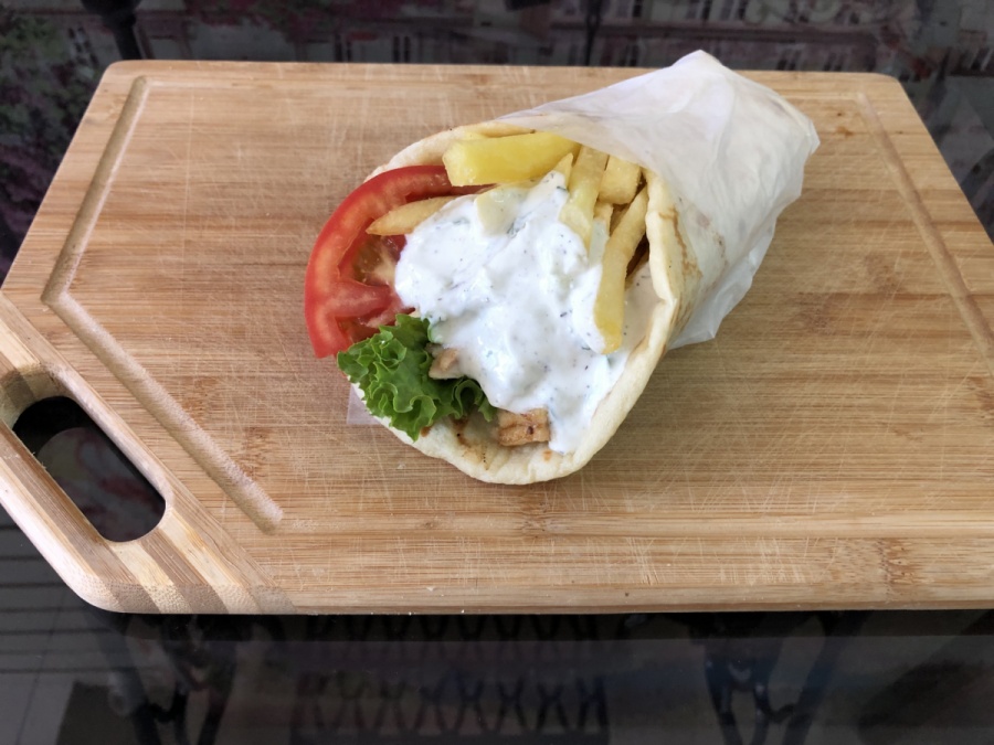 Гирос с курицей