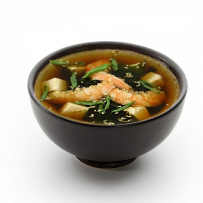 Мисо с креветкой