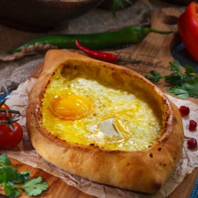 Хачапури по-аджарски