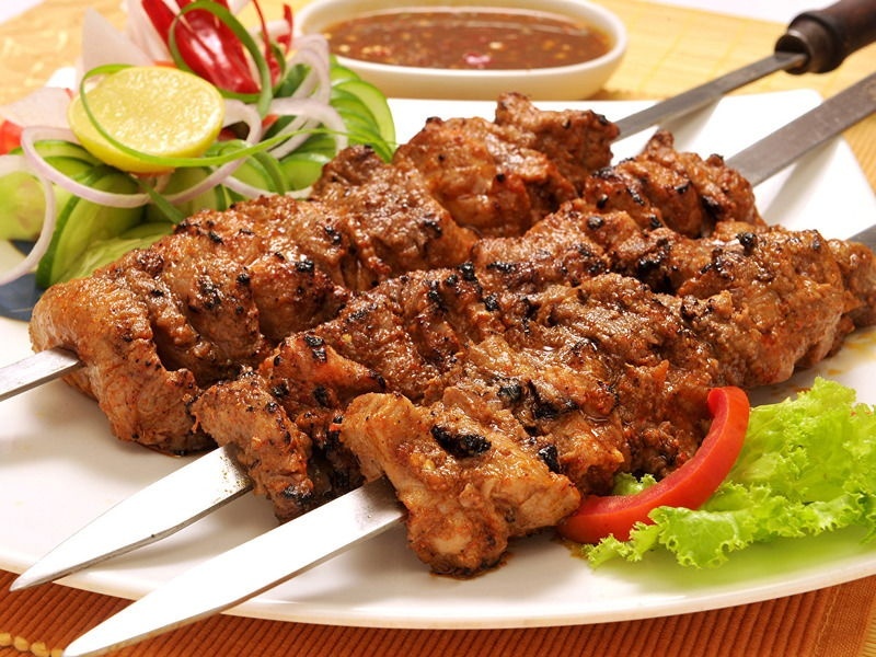 Шашлык из куриных крыльев