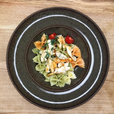 Паста Бабочки с курицей