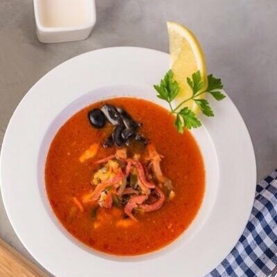 Солянка мясная