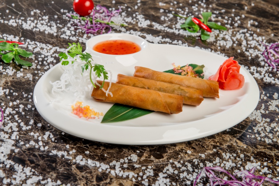Спринг-роллы курица