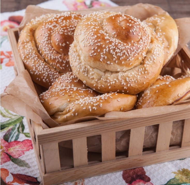 Слойка с сыром и шпинатом