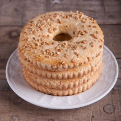 Коржик с арахисом