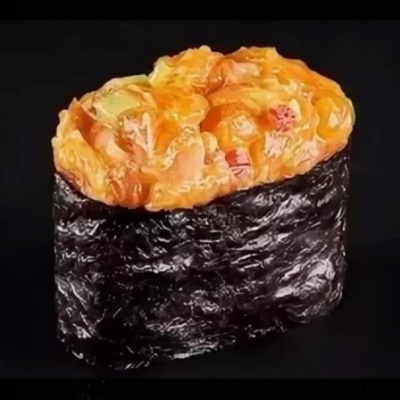 Суши запечённая с креветкой