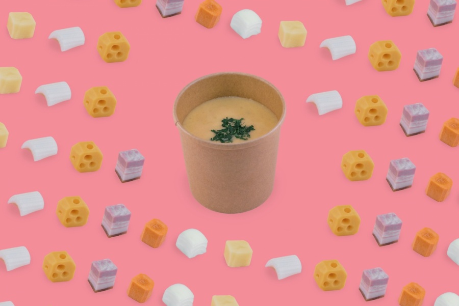 Сырный с беконом