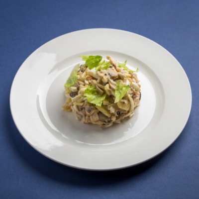 Салат с копченой курицей