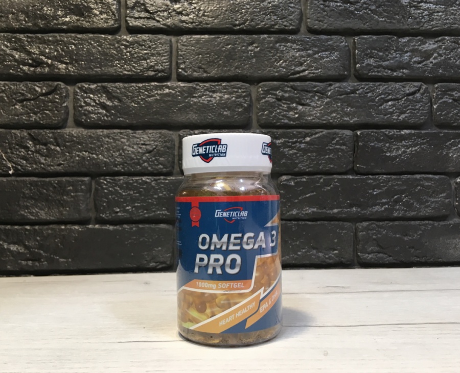 Geneticlab Nutrition OMEGA-3 PRO 1000 90 капсул