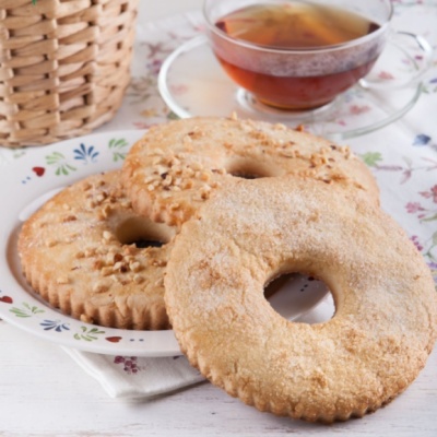 Коржик сахарный