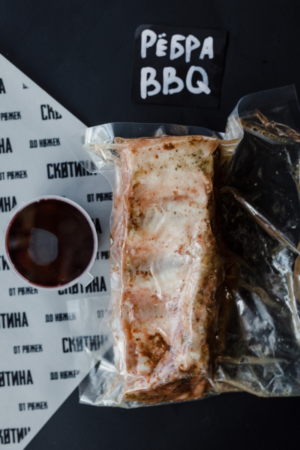 Свиные ребра BBQ