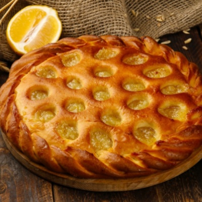 Пирог с лимоном