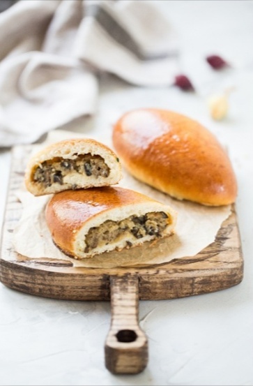 Пирожок картофель с грибами