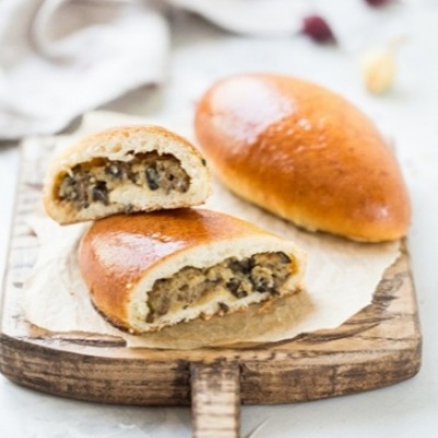 Пирожок картофель с грибами