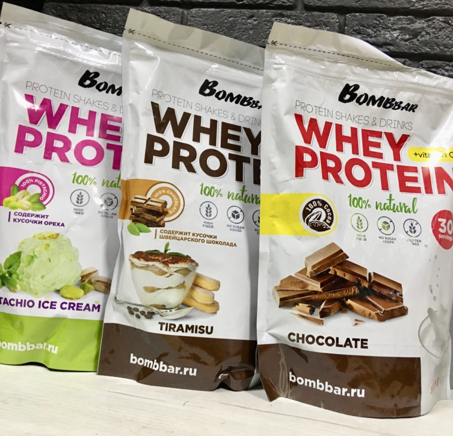 Bombbar Коктейль Whey Protein 900 г