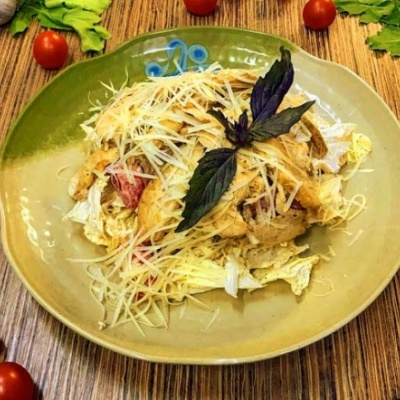 Цезарь с курицей