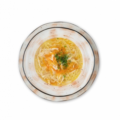 Суп-лапша с курицей по-домашнему