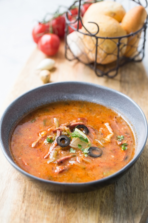 Солянка мясная