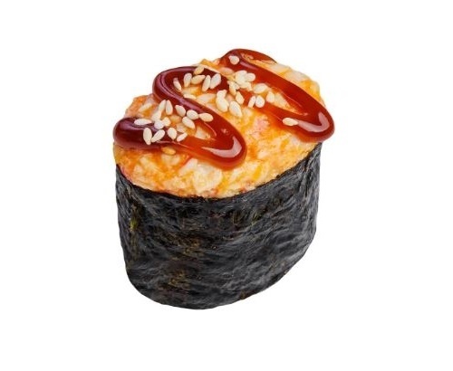 Запеченные суши со снежным крабом
