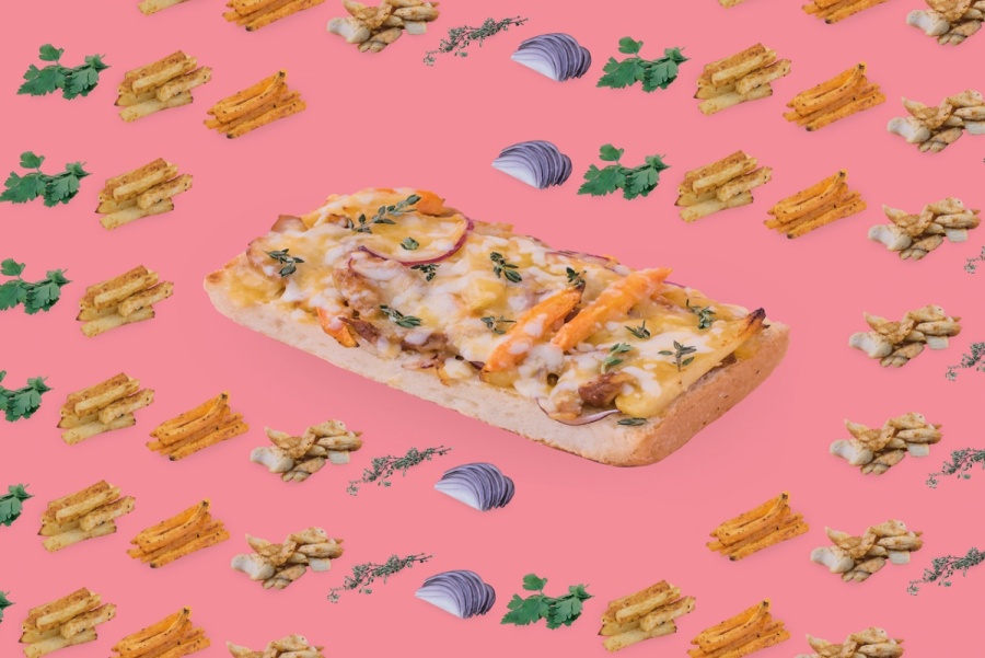 Тётка с индейкой и картошкой