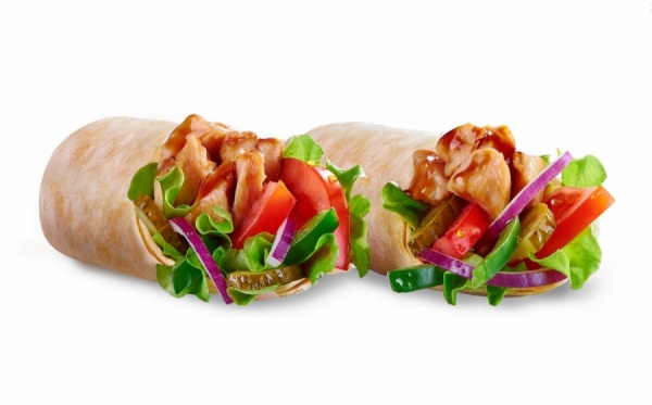 Классический с курицей терияки