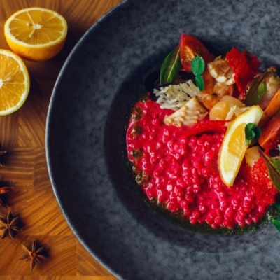 Паста с морепродуктами птимтим