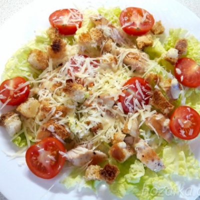 Цезарь с курочкой