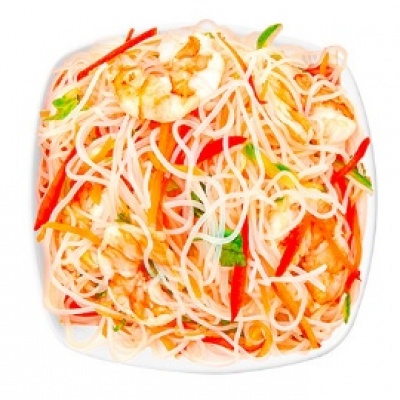 Фреш Wok с креветкой