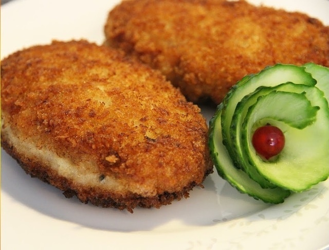 Котлета из курицы в панировке