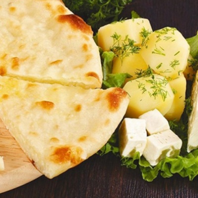 Пирог с картофелем и сыром