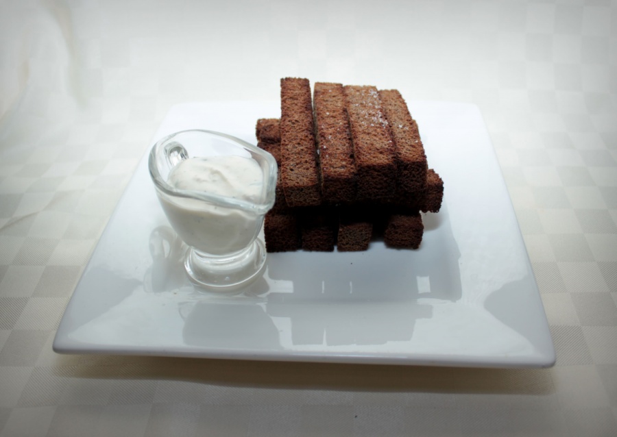 Чесночные гренки