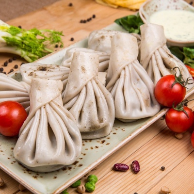 Хинкали с бараниной