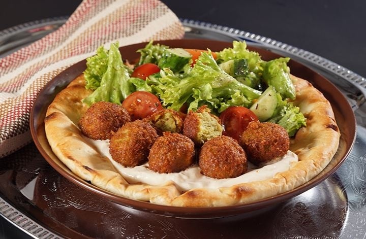 Фалафель с овощами