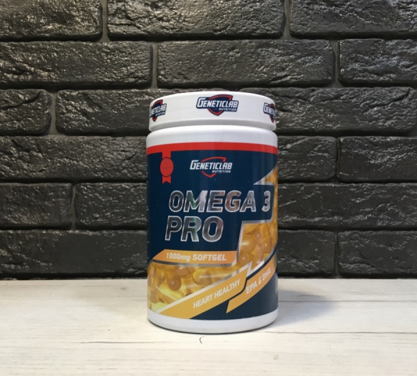 Geneticlab Nutrition OMEGA-3 PRO 1000 300 капсул