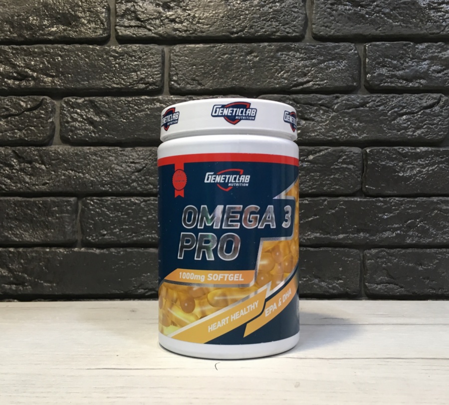 Geneticlab Nutrition OMEGA-3 PRO 1000 300 капсул