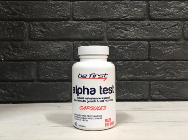 Be First Alpha test 60 капсул
