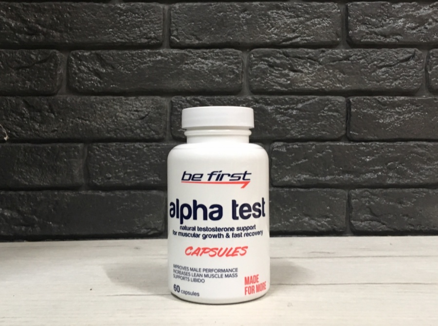 Be First Alpha test 60 капсул