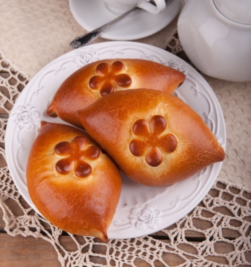 С черникой