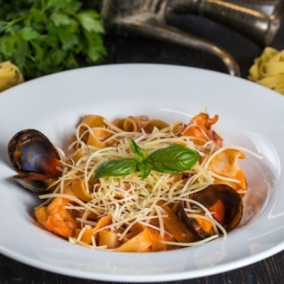 Паста с морепродуктами