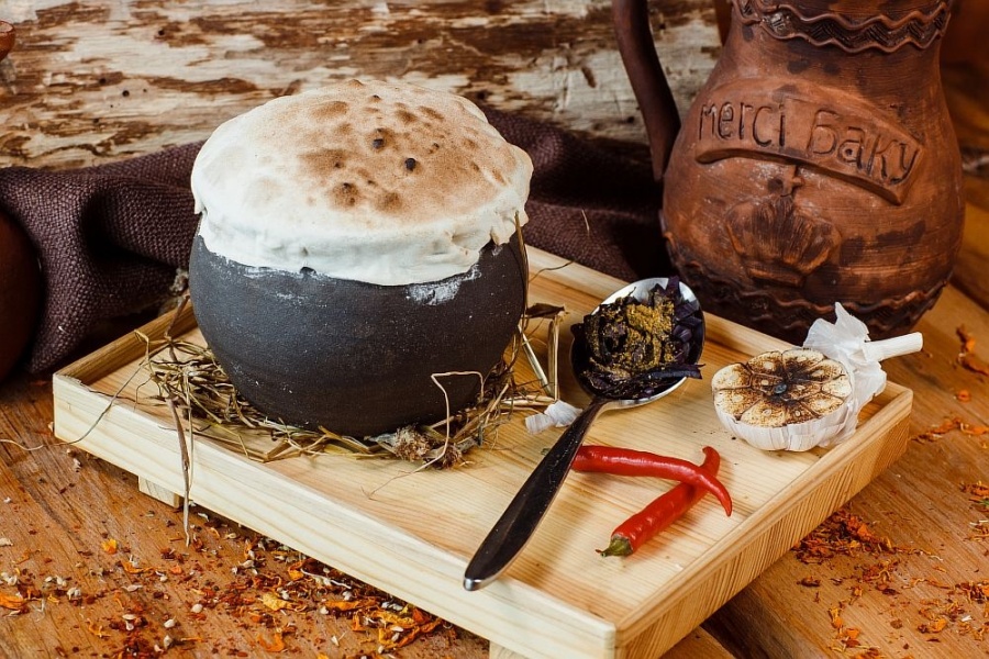 Чанахи с говядиной