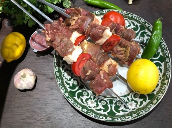 Баранина маринованная