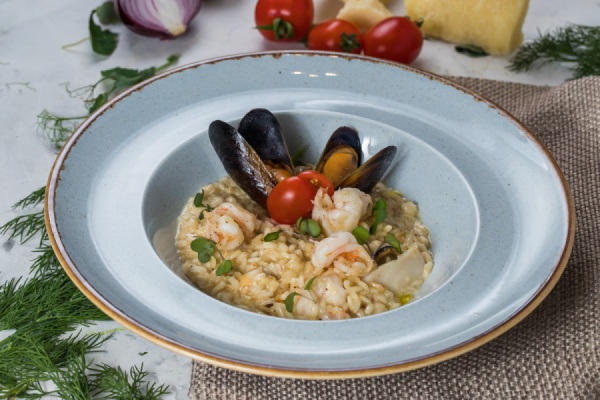 Ризотто с морепродуктами