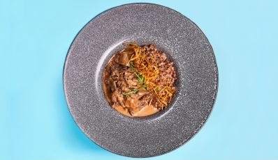 Строганов из говядины с гречкой