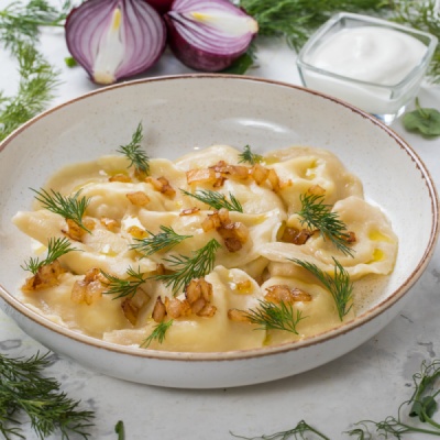 Вареники с картофелем