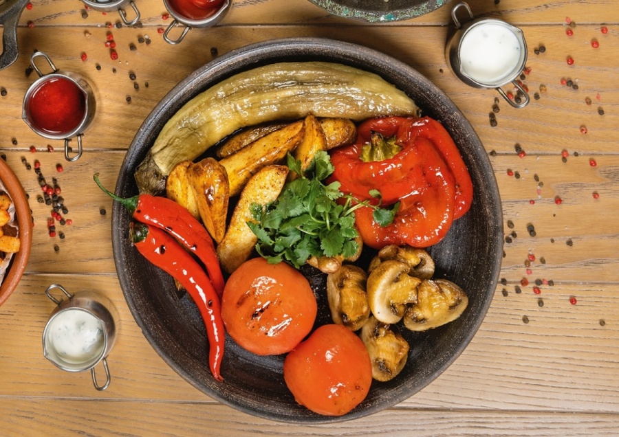 Картофель на гриле